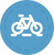 Cycle ways icon